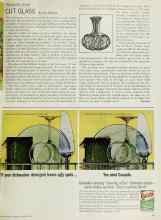Better Homes & Gardens September 1965 Magazine Article: CUT GLASS