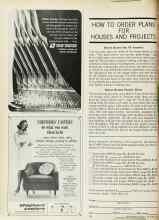 Better Homes & Gardens September 1965 Magazine Article: HOW TO ORDER PLANS FOR HOUSES AND PROJECTS