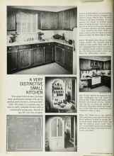 Better Homes & Gardens September 1965 Magazine Article: A VERY DISTINCTIVE SMALL KITCHEN