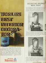 Better Homes & Gardens October 1965 Magazine Article: DECORATING WRONGS MADE RIGHT