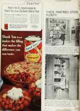 Better Homes & Gardens October 1965 Magazine Article: THESE PANTRIES STORE PLENTY!