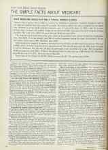 Better Homes & Gardens October 1965 Magazine Article: THE SIMPLE FACTS ABOUT MEDICARE