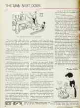 Better Homes & Gardens October 1965 Magazine Article: THE MAN NEXT DOOR