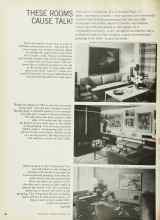 Better Homes & Gardens November 1965 Magazine Article: THESE ROOMS CAUSE TALK!