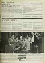Better Homes & Gardens December 1965 Magazine Article: HOW TO ORDER PLANS FOR HOUSES AND PROJECTS