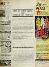 Better Homes & Gardens January 1966 Magazine Article: HOW TO ORDER PLANS FOR HOUSES AND PROJECTS