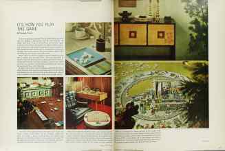 Better Homes & Gardens January 1966 Magazine Article: IT'S HOW YOU PLAY THE GAME