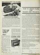 Better Homes & Gardens February 1966 Magazine Article: HOW TO ORDER PLANS FOR HOUSES AND PROJECTS