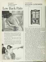 Better Homes & Gardens March 1966 Magazine Article: WOODEN CUPBOARDS