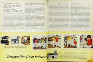 Better Homes & Gardens March 1966 Magazine Article: HOW TO KNOW WHEN SOMEONE IN YOUR FAMILY NEEDS A PSYCHIATRIST