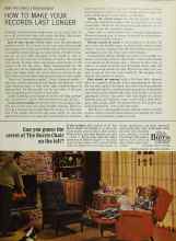 Better Homes & Gardens May 1966 Magazine Article: HOW TO MAKE YOUR RECORDS LAST LONGER