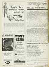 Better Homes & Gardens May 1966 Magazine Article: HOW TO ORDER PLANS FOR HOUSES AND PROJECTS