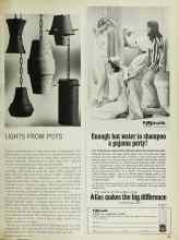 Better Homes & Gardens May 1966 Magazine Article: LIGHTS FROM POTS