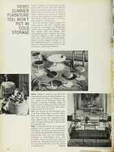 Better Homes & Gardens June 1966 Magazine Article: NEWS! SUMMER FURNITURE YOU WON'T PUT IN COLD STORAGE