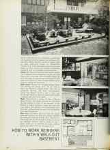 Better Homes & Gardens June 1966 Magazine Article: HOW TO WORK WONDERS WITH A WALK-OUT BASEMENT
