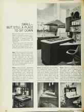 Better Homes & Gardens June 1966 Magazine Article: SMALL--BUT STILL A PLACE TO SIT DOWN