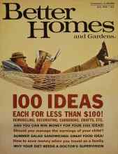 Better Homes & Gardens July 1966 Magazine Cover