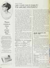 Better Homes & Gardens September 1966 Magazine Article: CAN YOUR CHILD QUALIFY FOR AIRLINE DISCOUNTS?