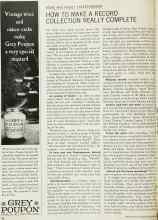 Better Homes & Gardens September 1966 Magazine Article: HOW TO MAKE A RECORD COLLECTION REALLY COMPLETE