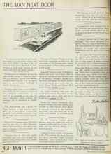 Better Homes & Gardens September 1966 Magazine Article: THE MAN NEXT DOOR