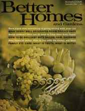 Better Homes & Gardens September 1966 Magazine Cover