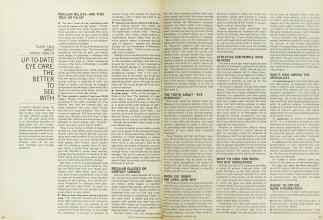Better Homes & Gardens September 1966 Magazine Article: UP-TO-DATE EYE CARE: THE BETTER TO SEE WITH