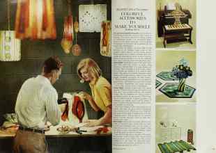 Better Homes & Gardens September 1966 Magazine Article: COLORFUL ACCESSORIES TO MAKE YOURSELF