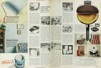 Better Homes & Gardens September 1966 Magazine Article: GOOD NEWS FOR THE GALS, TOO!