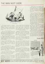 Better Homes & Gardens October 1966 Magazine Article: THE MAN NEXT DOOR