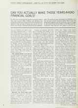 Better Homes & Gardens November 1966 Magazine Article: CAN YOU ACTUALLY MAKE THOSE YEARS-AHEAD FINANCIAL GOALS?