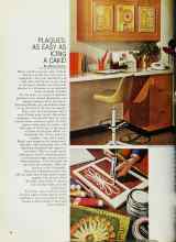 Better Homes & Gardens November 1966 Magazine Article: PLAQUES: AS EASY AS ICING A CAKE!