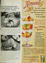 Better Homes & Gardens November 1966 Magazine Article: THE PERSIMMON AND POMEGRANATE--PICK OF THE WINTER FRUITS