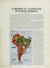 Better Homes & Gardens November 1966 Magazine Article: A MONTH OF ADVENTURE IN SOUTH AMERICA
