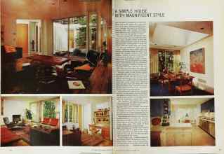 Better Homes & Gardens November 1966 Magazine Article: Page 74