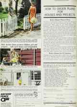 Better Homes & Gardens February 1967 Magazine Article: HOW TO ORDER PLANS FOR HOUSES AND PROJECTS