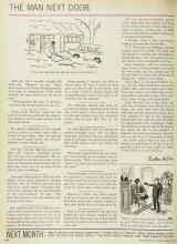Better Homes & Gardens February 1967 Magazine Article: THE MAN NEXT DOOR