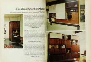 Better Homes & Gardens February 1967 Magazine Article: Bold, Beautiful, and Buildable