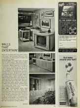 Better Homes & Gardens March 1967 Magazine Article: WALLS THAT ENTERTAIN!