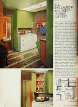 Better Homes & Gardens March 1967 Magazine Article: ALL THE LAUNDRY YOU NEED--IN ONLY 5x8 FEET