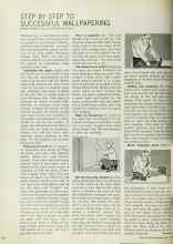 Better Homes & Gardens March 1967 Magazine Article: STEP BY STEP TO SUCCESSFUL WALLPAPERING