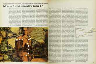 Better Homes & Gardens March 1967 Magazine Article: Montreal and Canada's Expo 67