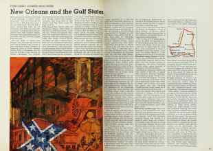 Better Homes & Gardens March 1967 Magazine Article: New Orleans and the Gulf States