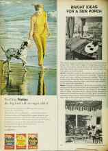 Better Homes & Gardens April 1967 Magazine Article: BRIGHT IDEAS FOR A SUN PORCH