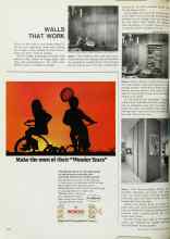 Better Homes & Gardens April 1967 Magazine Article: WALLS THAT WORK
