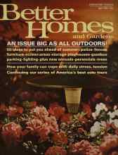 Better Homes & Gardens April 1967 Magazine Cover