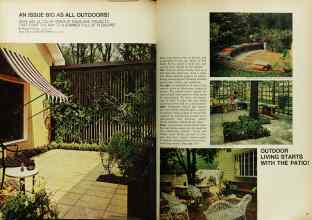 Better Homes & Gardens April 1967 Magazine Article: AN ISSUE BIG AS ALL OUTDOORS!