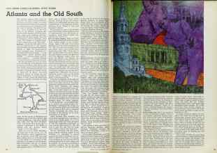 Better Homes & Gardens April 1967 Magazine Article: Atlanta and the Old South
