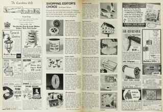 Better Homes & Gardens April 1967 Magazine Article: SHOPPING EDITOR'S CHOICE