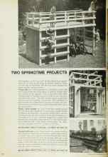 Better Homes & Gardens May 1967 Magazine Article: TWO SPRINGTIME PROJECTS