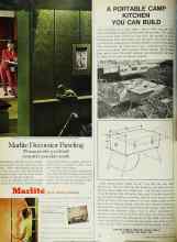 Better Homes & Gardens May 1967 Magazine Article: A PORTABLE CAMP KITCHEN YOU CAN BUILD